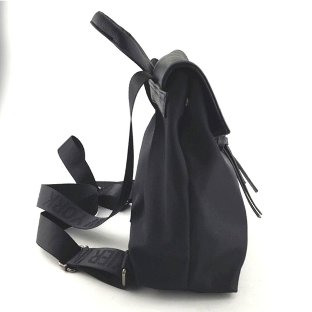 Botkier Trigger Backpack Black Nylon Multi Functi… - image 3